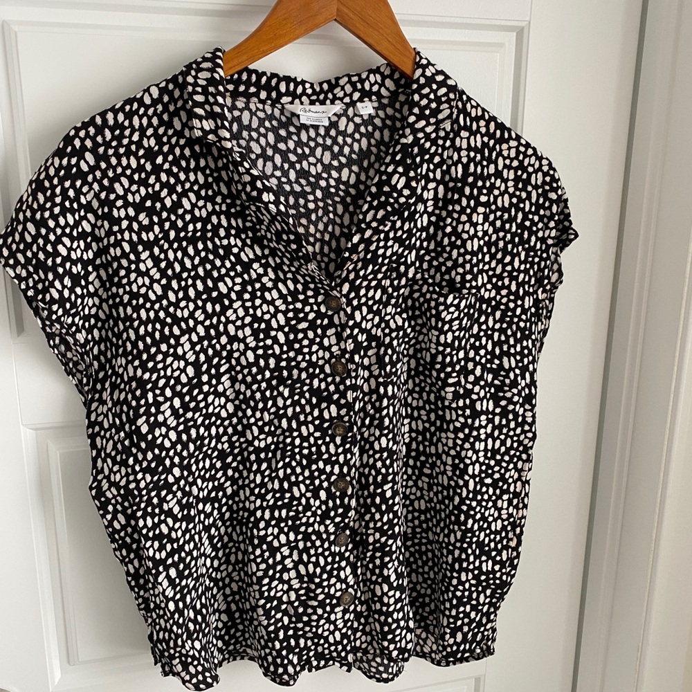 Classic Button-Up Blouse